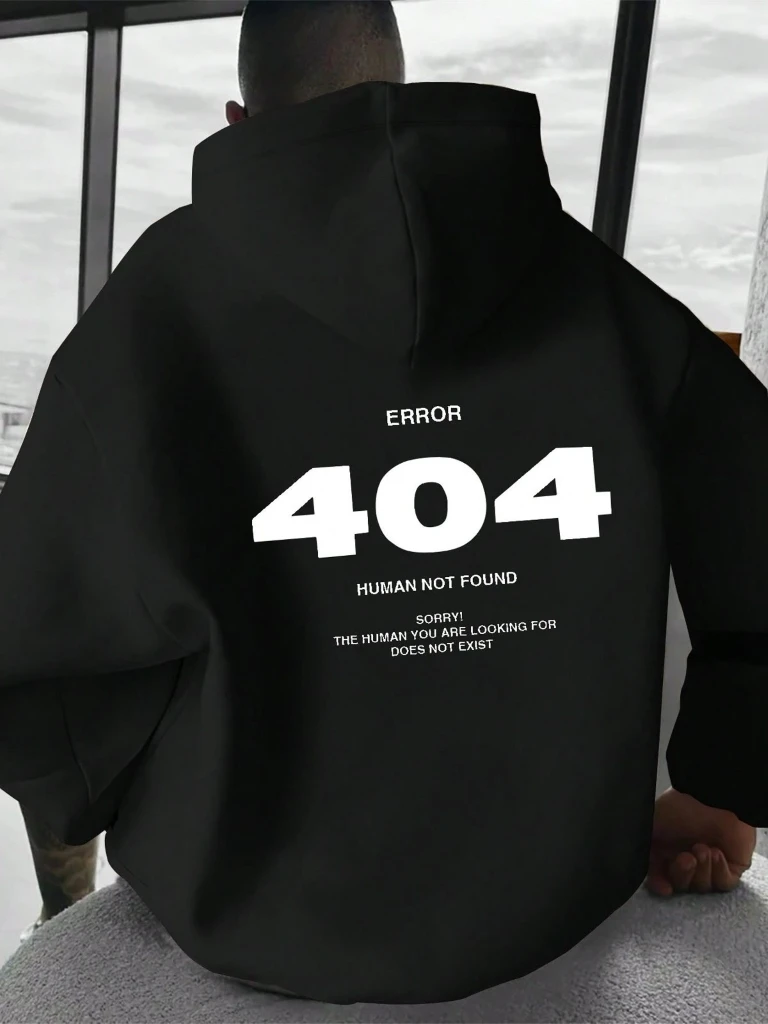 404 Buzo Canguro Hoodie 404 (Calidad Premium-Unisex)