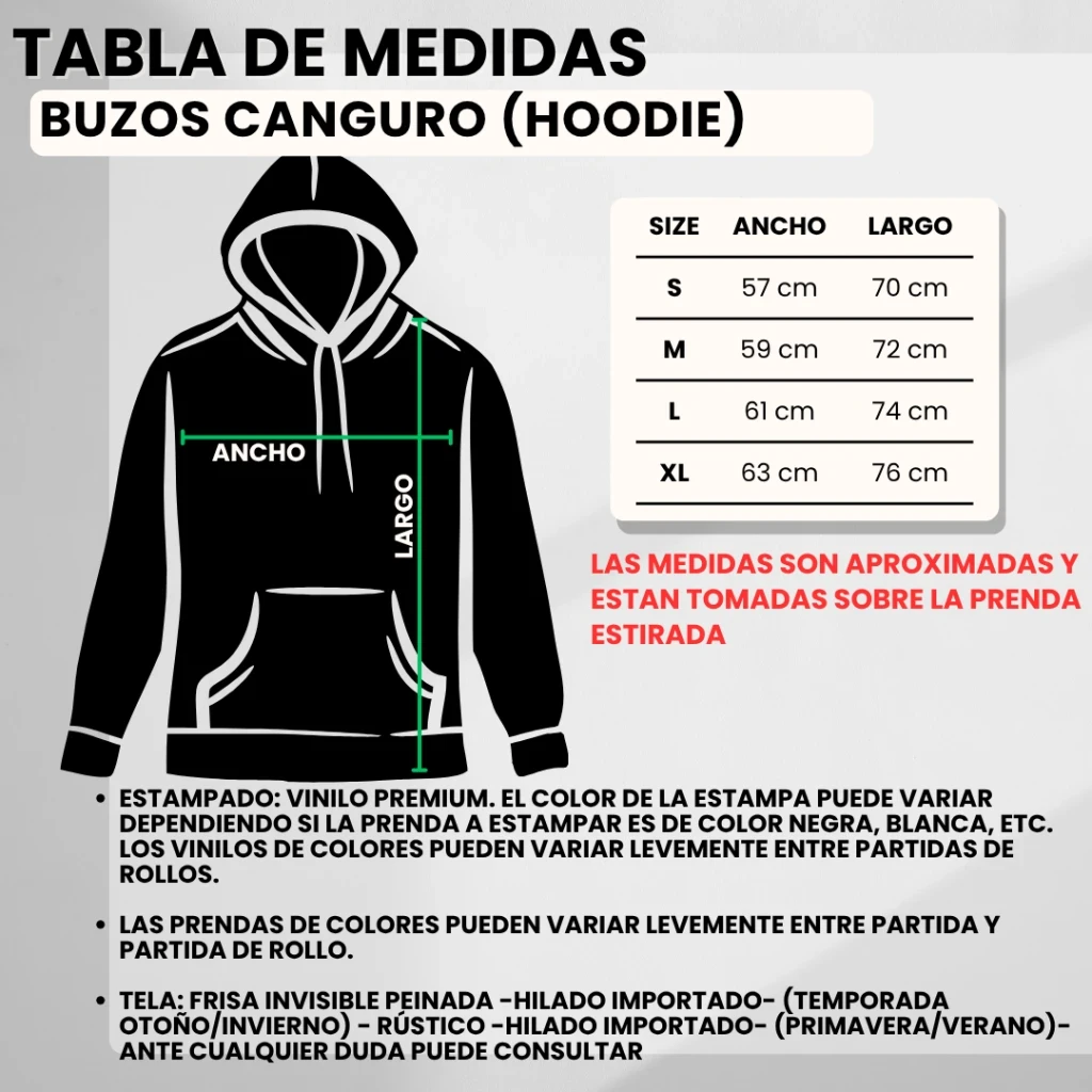 BUZOCANGURO-2817 Buzo Canguro Hoodie Illusion (Calidad Premium-Unisex)