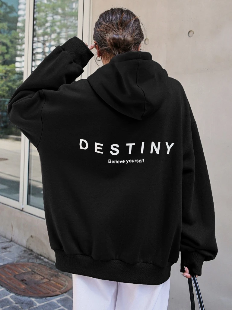 DESTINY Buzo Canguro Hoodie Destiny (Calidad Premium-UNISEX)