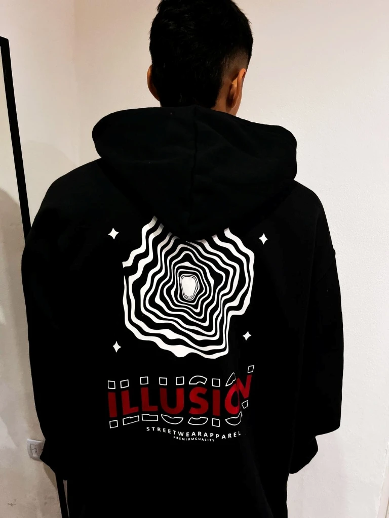 Buzo Canguro Hoodie Illusion (Calidad Premium-Unisex)