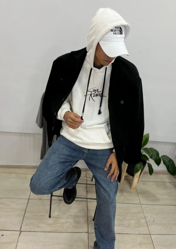 Buzo Canguro Hoodie Soul Rebel (Calidad Premium-UNISEX)