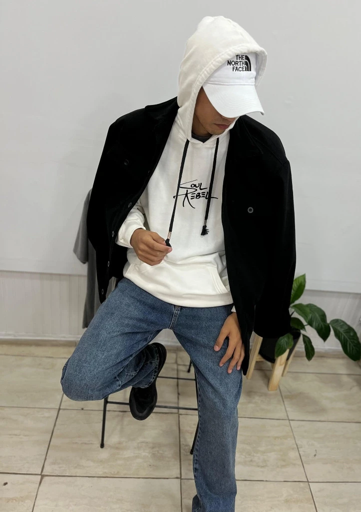 Buzo Canguro Hoodie Soul Rebel (Calidad Premium-UNISEX)