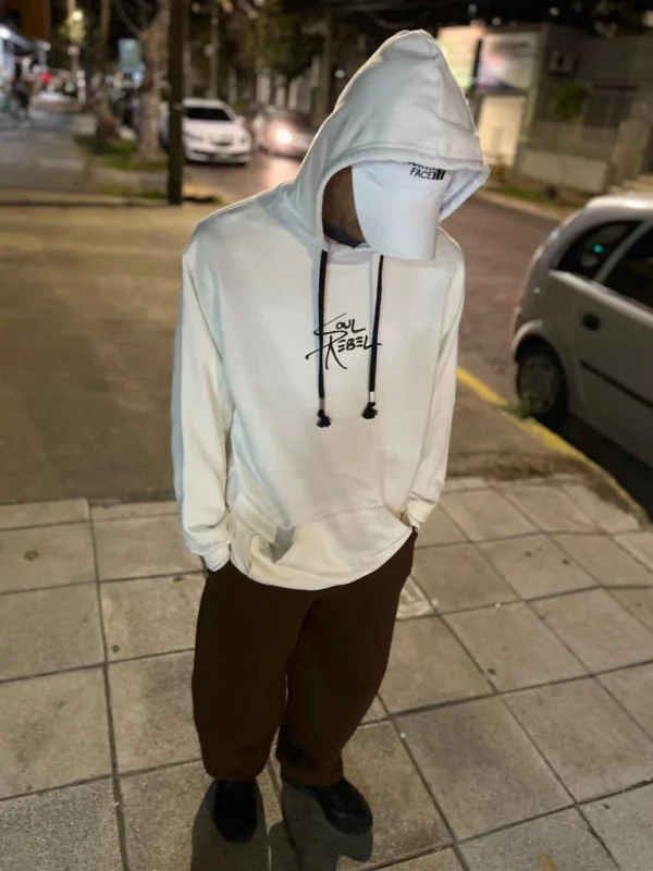Buzo Canguro Hoodie Soul Rebel (Calidad Premium-UNISEX)