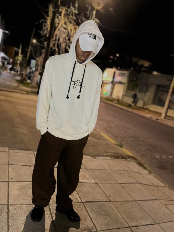 Buzo Canguro Hoodie Soul Rebel (Calidad Premium-UNISEX)