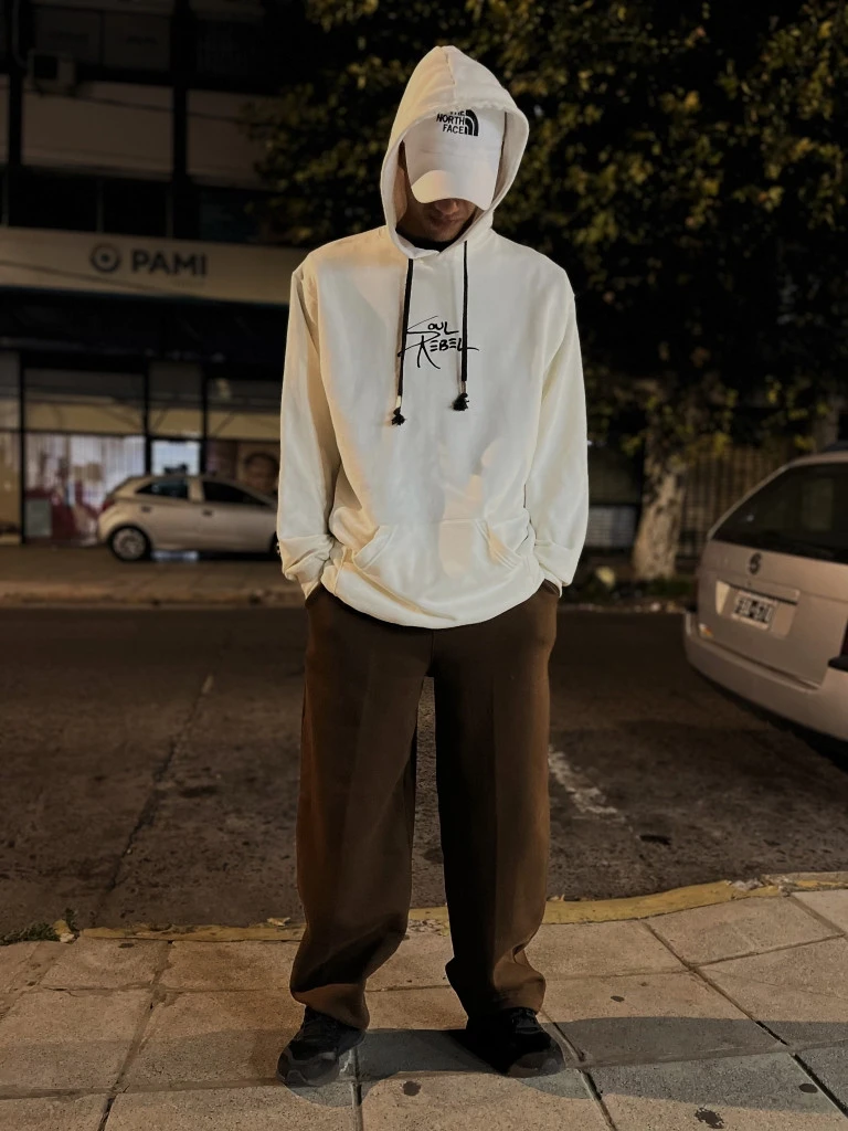 Buzo Canguro Hoodie Soul Rebel (Calidad Premium-UNISEX)