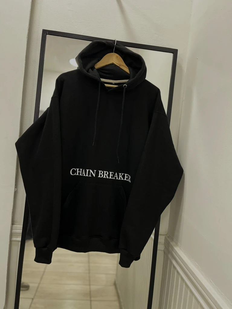 Buzo Canguro Hoodie Chain Breaker (Calidad Premium-UNISEX)