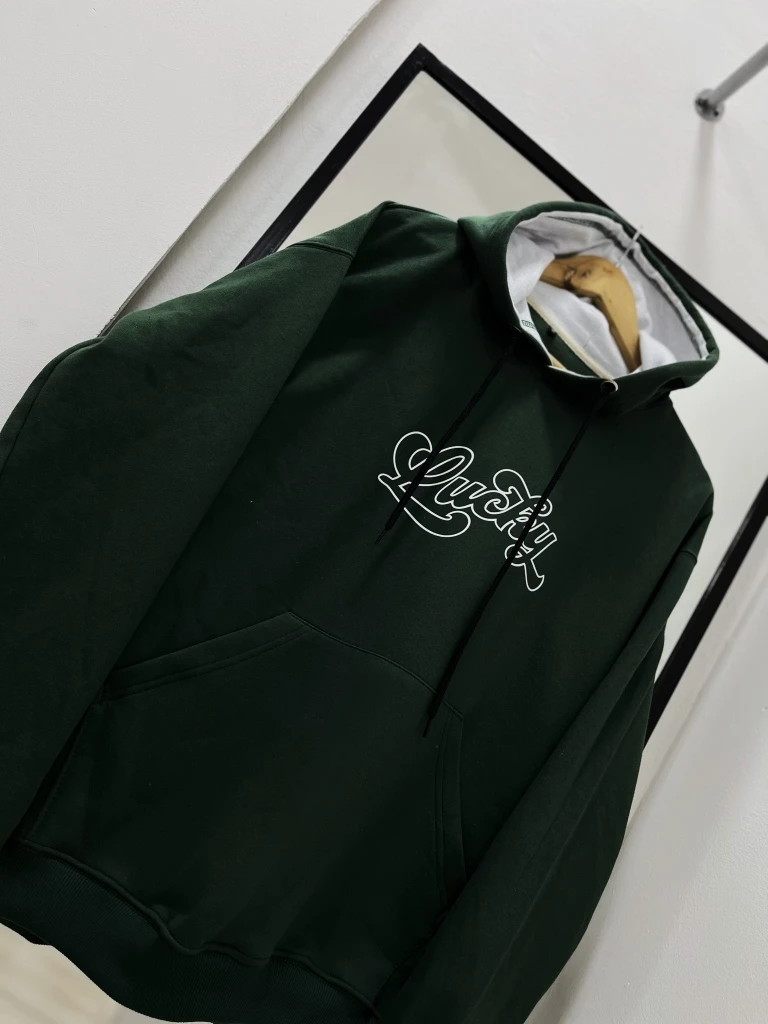 Buzo Canguro Hoodie Lucky Cursiva (Calidad Premium-UNISEX)