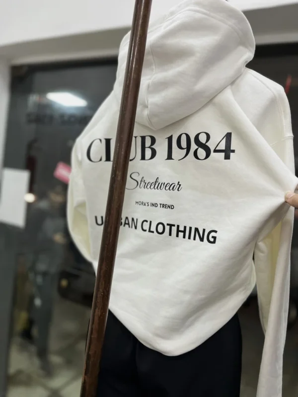 IMG1333 Buzo Canguro Hoodie Club 1984 (Calidad Premium-UNISEX)