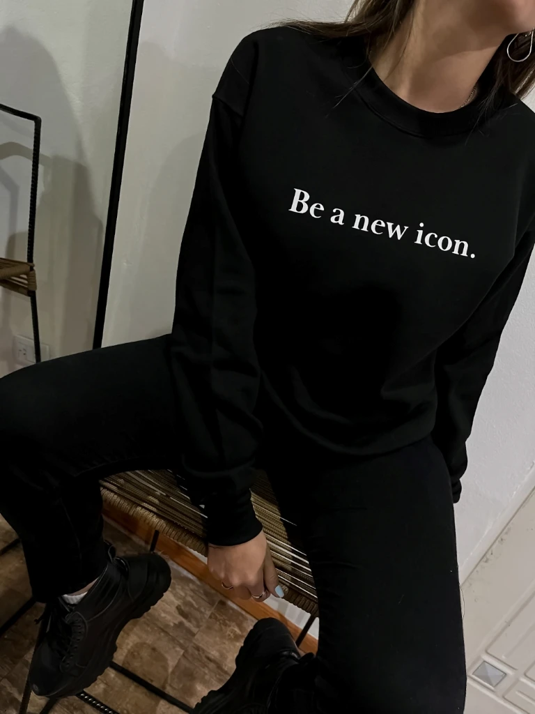 Buzo Be A New Icon (Calidad Premium-Unisex)