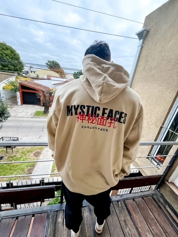 Buzo Canguro Hoodie Mystic Faces (Calidad Premium-Unisex)
