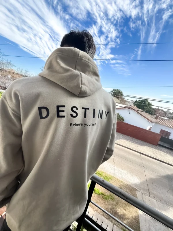 Buzo Canguro Hoodie Destiny (Calidad Premium-Unisex)