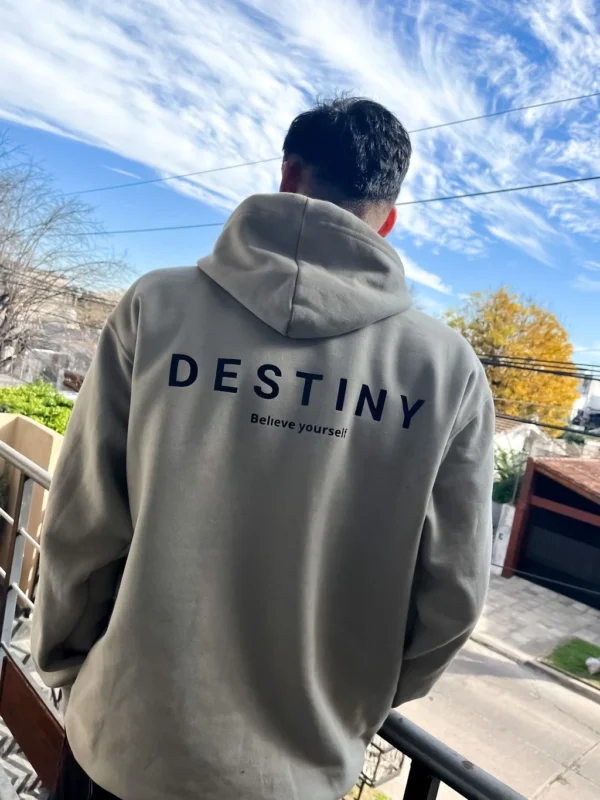 Buzo Canguro Hoodie Destiny (Calidad Premium-Unisex)