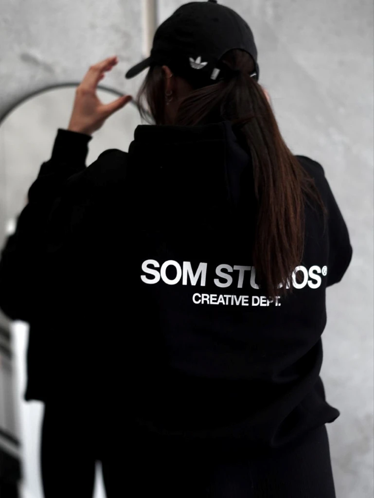 Buzo Canguro Hoodie Som Studios (Calidad Premium-Unisex)