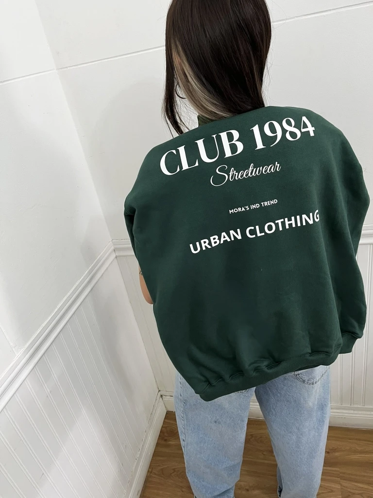 IMG9348 Buzo Canguro Hoodie Club 1984 (Calidad Premium-UNISEX)