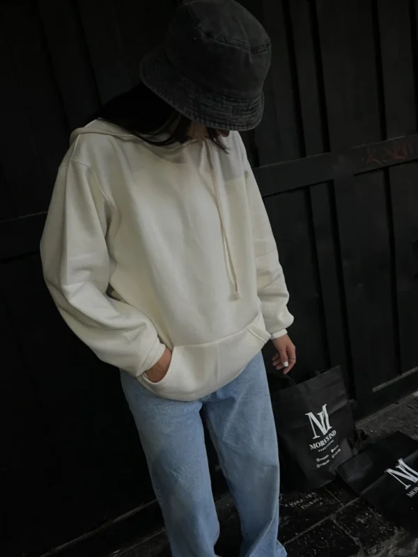 Buzo Canguro Hoodie Liso (Calidad Premium-UNISEX)