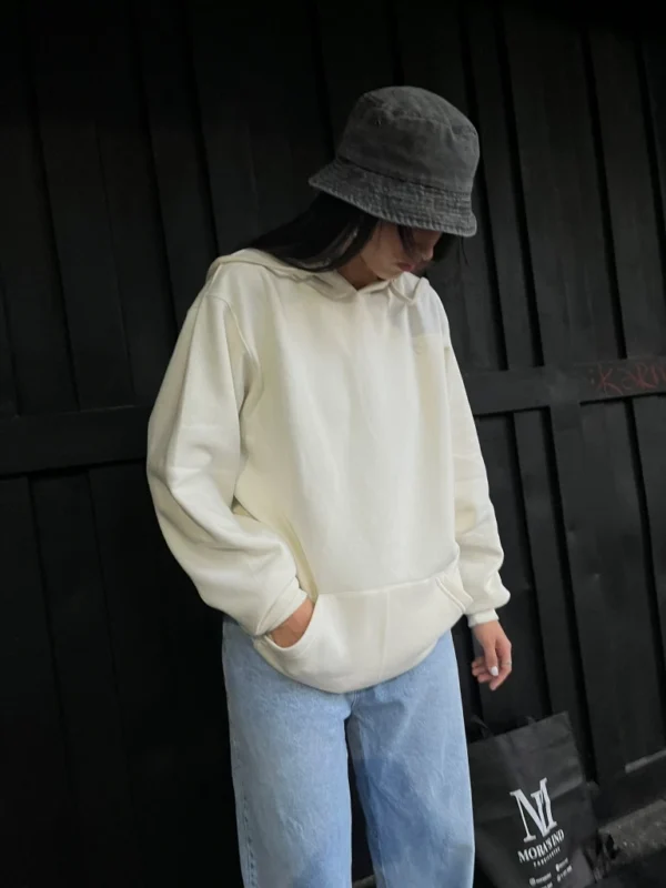 Buzo Canguro Hoodie Liso (Calidad Premium-UNISEX)