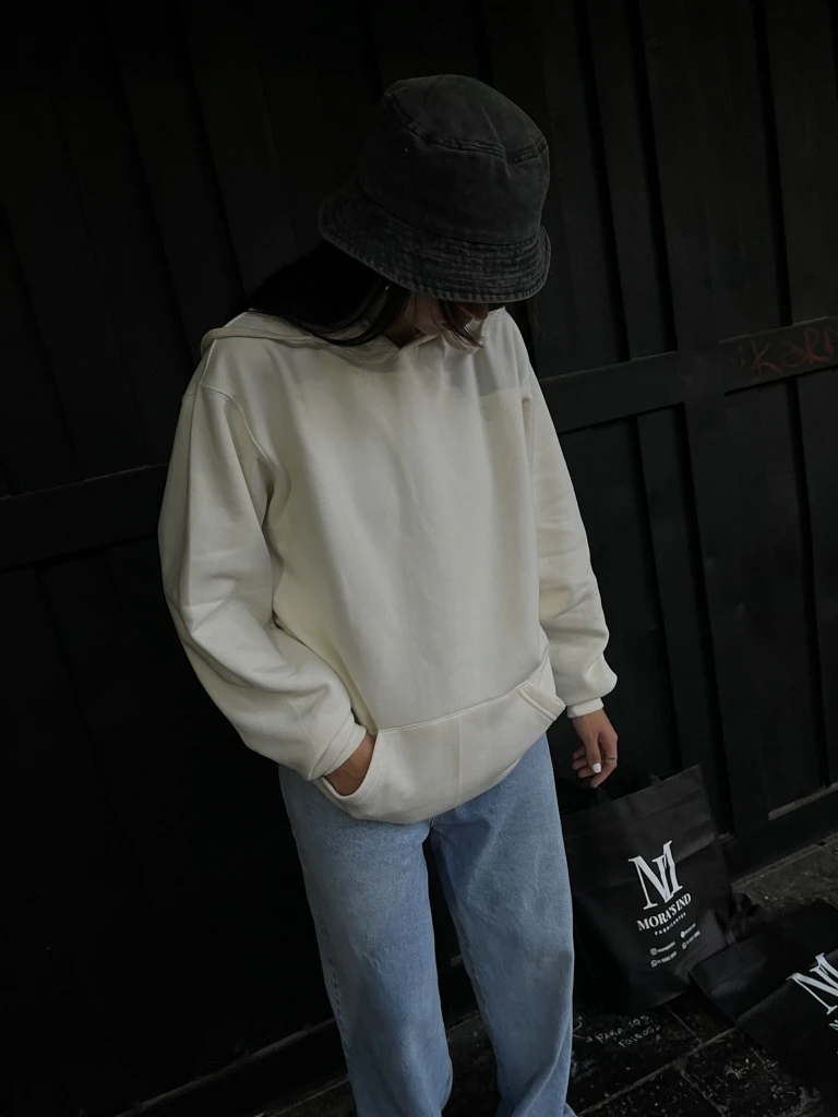 Buzo Canguro Hoodie Liso (Calidad Premium-UNISEX)