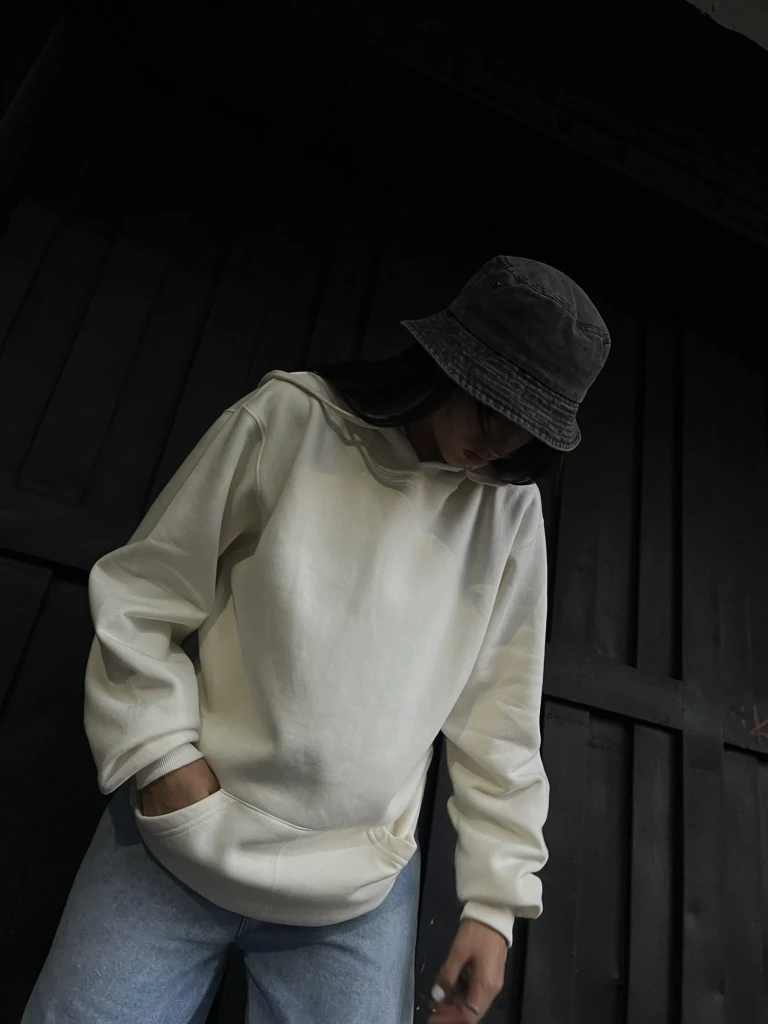 Buzo Canguro Hoodie Liso (Calidad Premium-UNISEX)