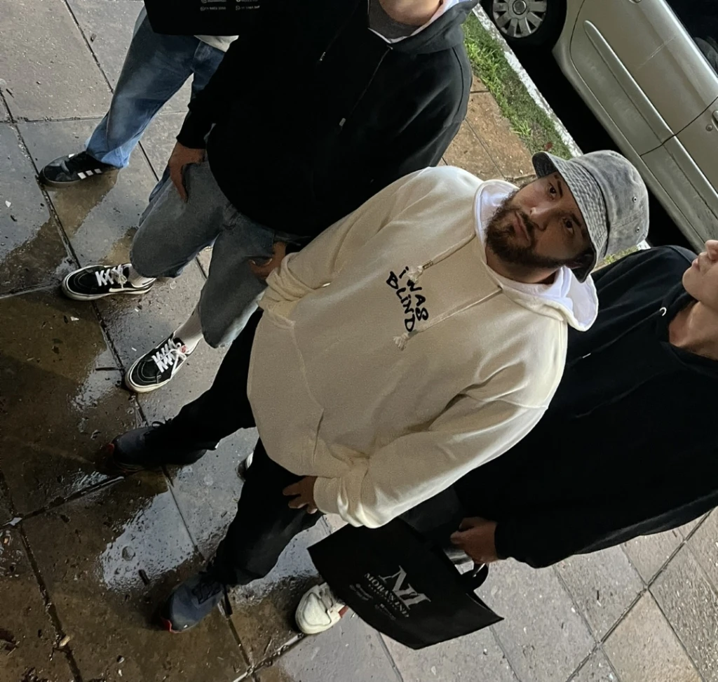 Buzo Canguro Hoodie I Was Blind (Calidad Premium-Unisex)