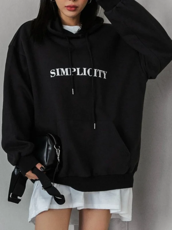 Buzo Canguro Hoodie Simplicity (Calidad Premium-Unisex)