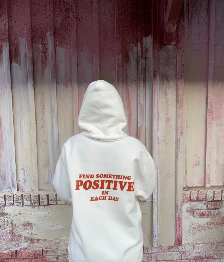 Buzo Canguro Hoodie Positive (Calidad Premium-Unisex)