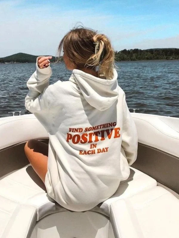 Buzo Canguro Hoodie Positive (Calidad Premium-Unisex)