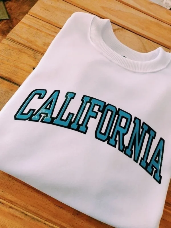 Buzo California Celeste (Calidad Premium-Unisex)