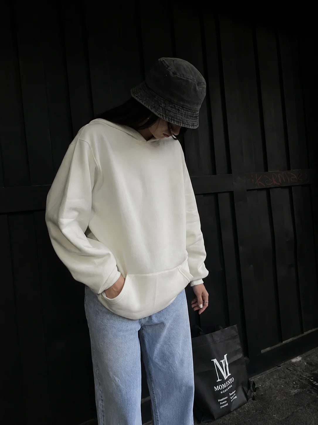 CANGURO HOODIE LISO MORAS IND