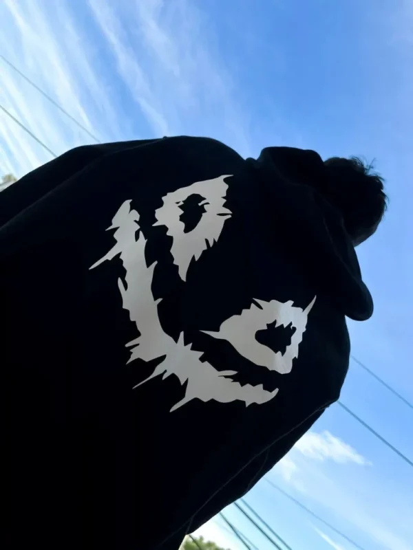 Buzo Canguro Hoodie Diabolic Face (Calidad Premium-Unisex)