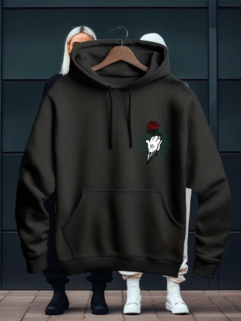 Buzo Canguro Hoodie Mickey Rosas (Calidad Premium-Unisex)