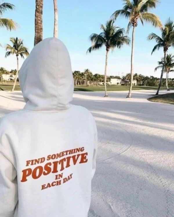 Buzo Canguro Hoodie Positive (Calidad Premium-Unisex)