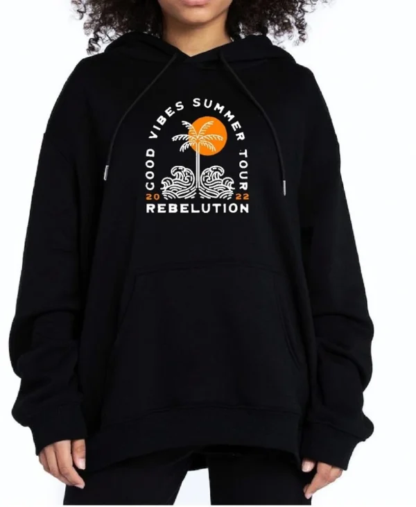 Buzo Canguro Hoodie Rebelution (Calidad Premium-Unisex)