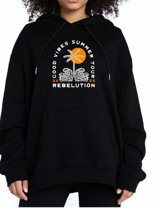 Buzo Canguro Hoodie Rebelution (Calidad Premium-Unisex)