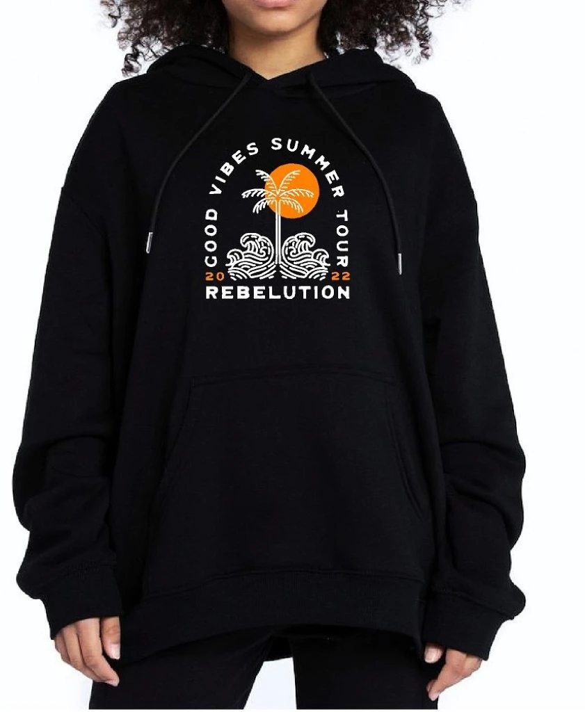 Buzo Canguro Hoodie Rebelution (Calidad Premium-Unisex)