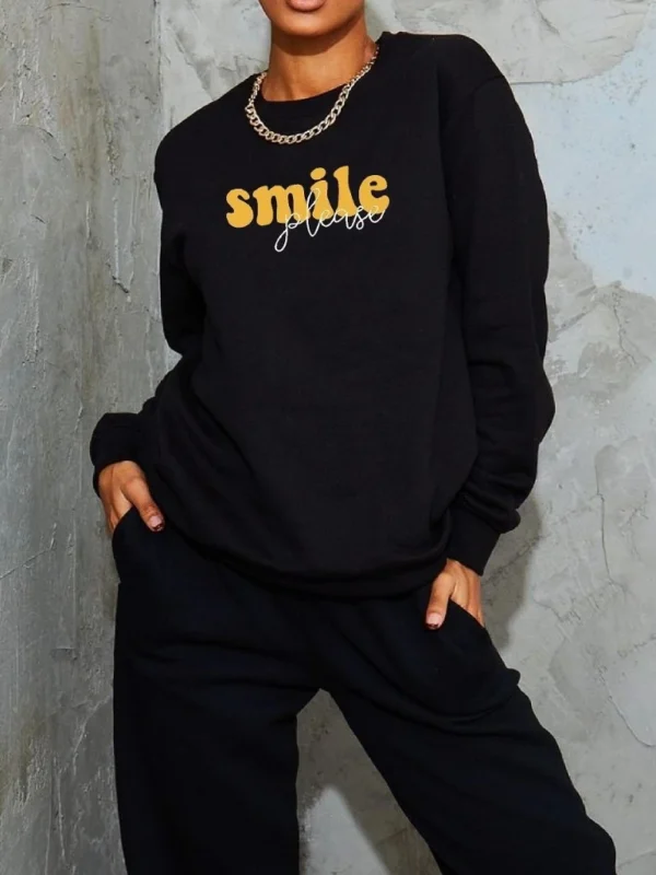 Buzo Smile Please (Calidad Premium-Unisex)