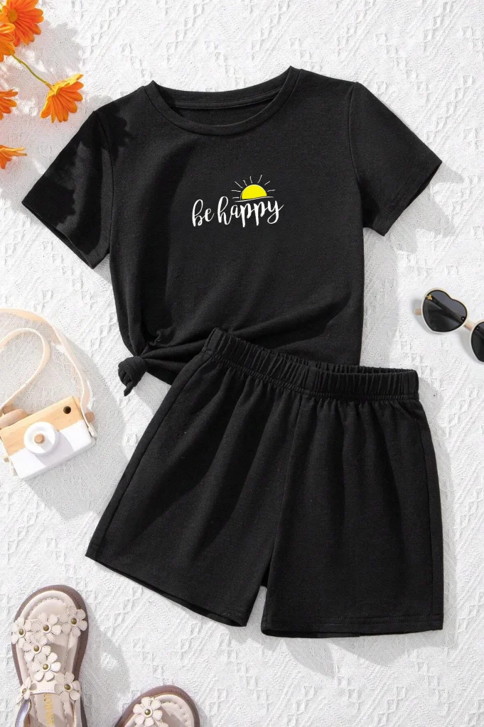 Remera Be Happy (Calidad Premium-Kids)