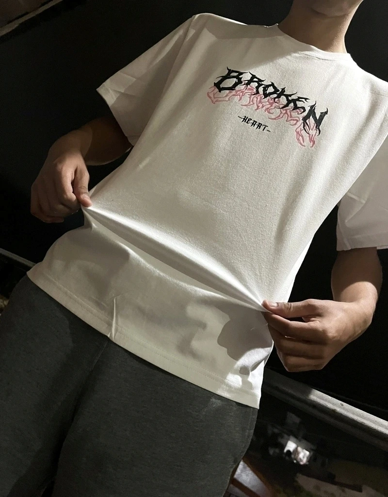 Remeron Oversize Broken Heart (Unisex-ALG)