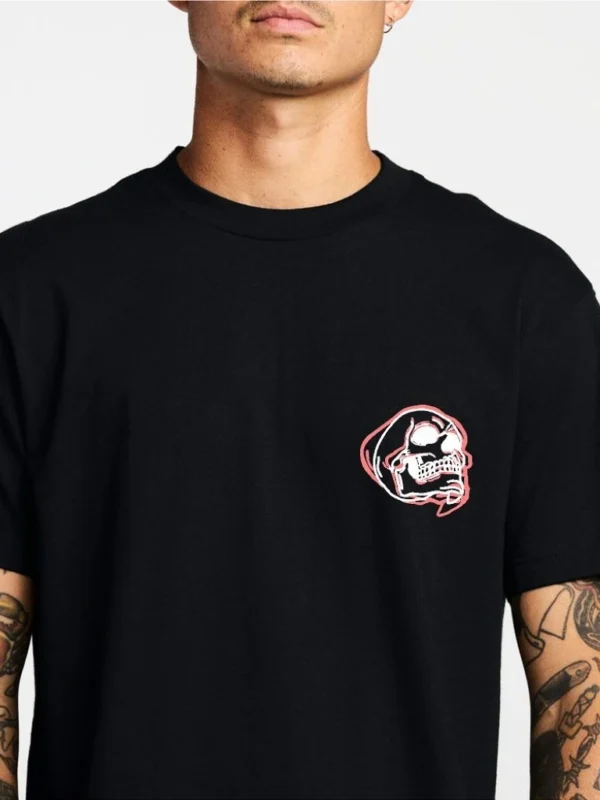 Remera Calavera Rosa (ALG-H)