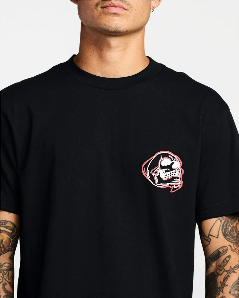 Remera Calavera Rosa (ALG-H)