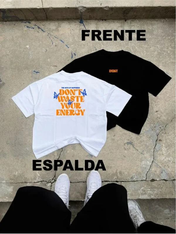 Remeron Oversize Dont Waste Energy (Unisex-ALG)