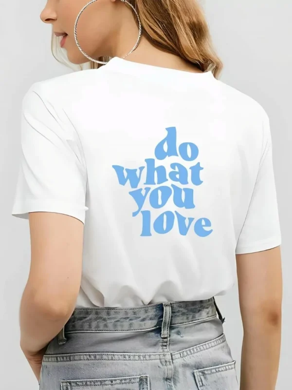 Remera Do What You Love (ALG-D)