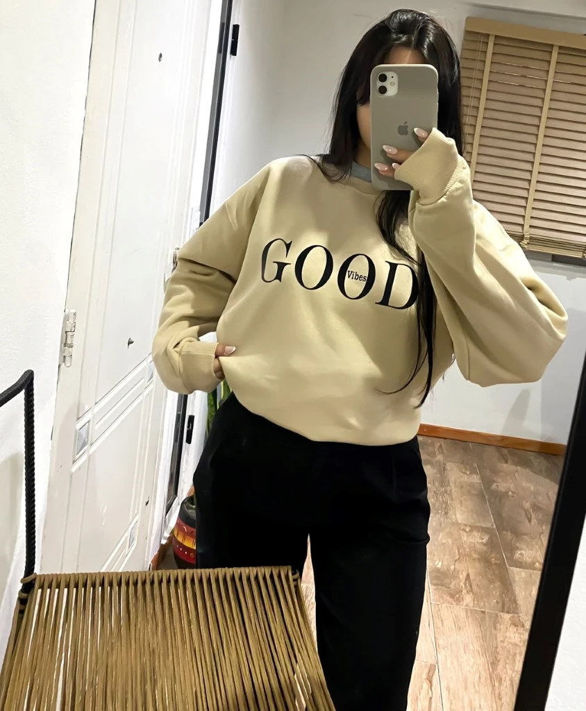 Buzo Good Vibes (Calidad premium-UNISEX)