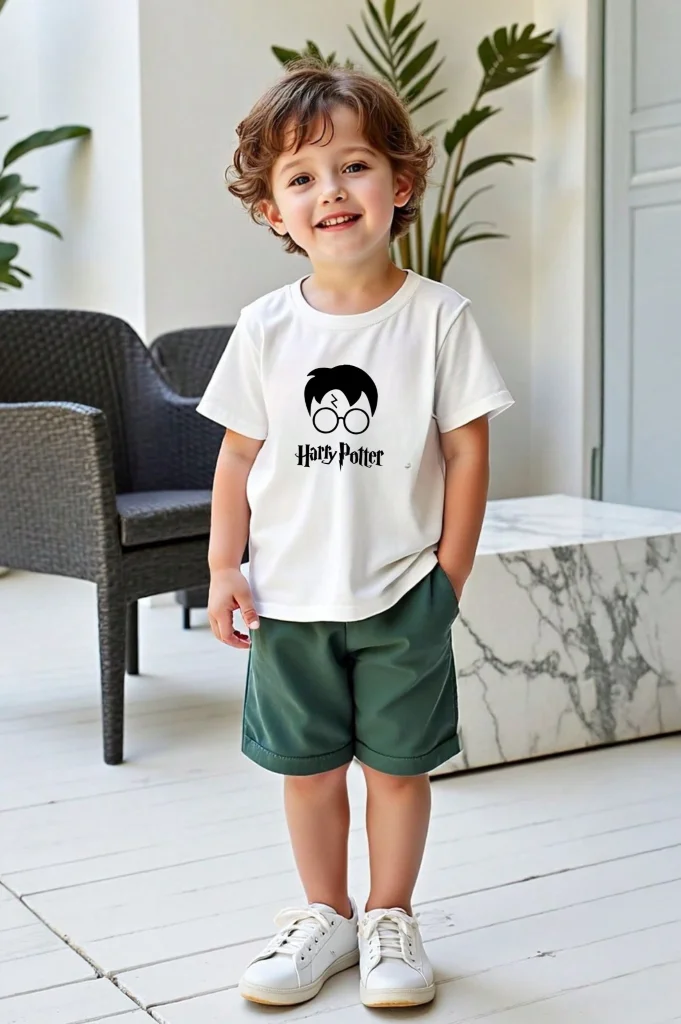 Remera Harry Potter (Calidad Premium-Kids)