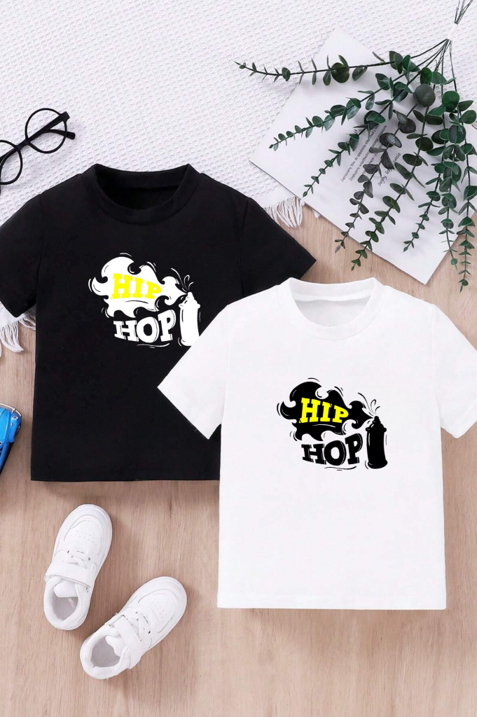 Remera Hip Hop (Calidad Premium-Kids)