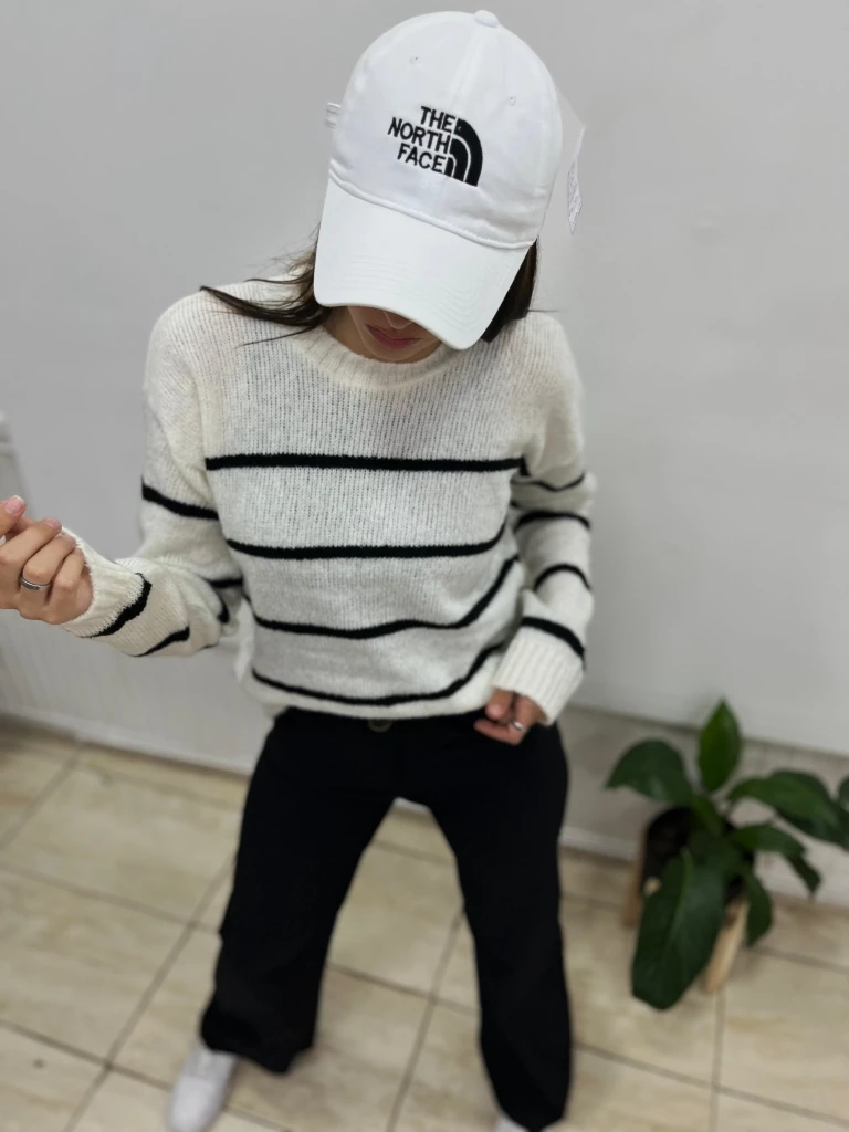 Sweater Rayado Hilo Friz