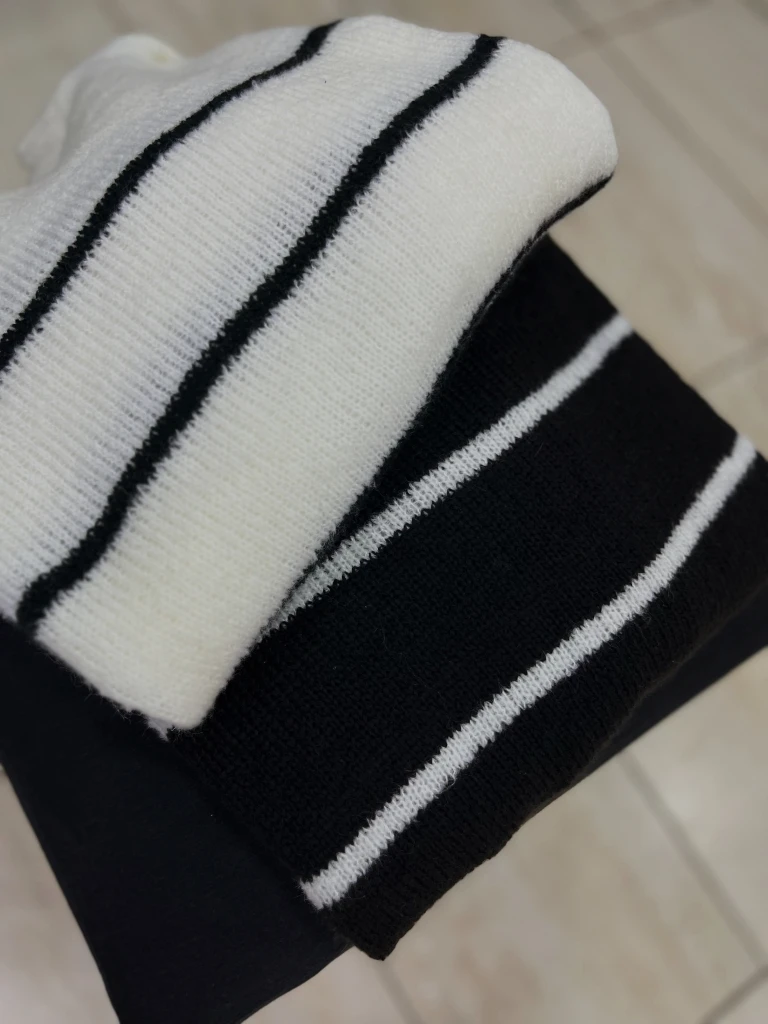 Sweater Rayado Hilo Friz