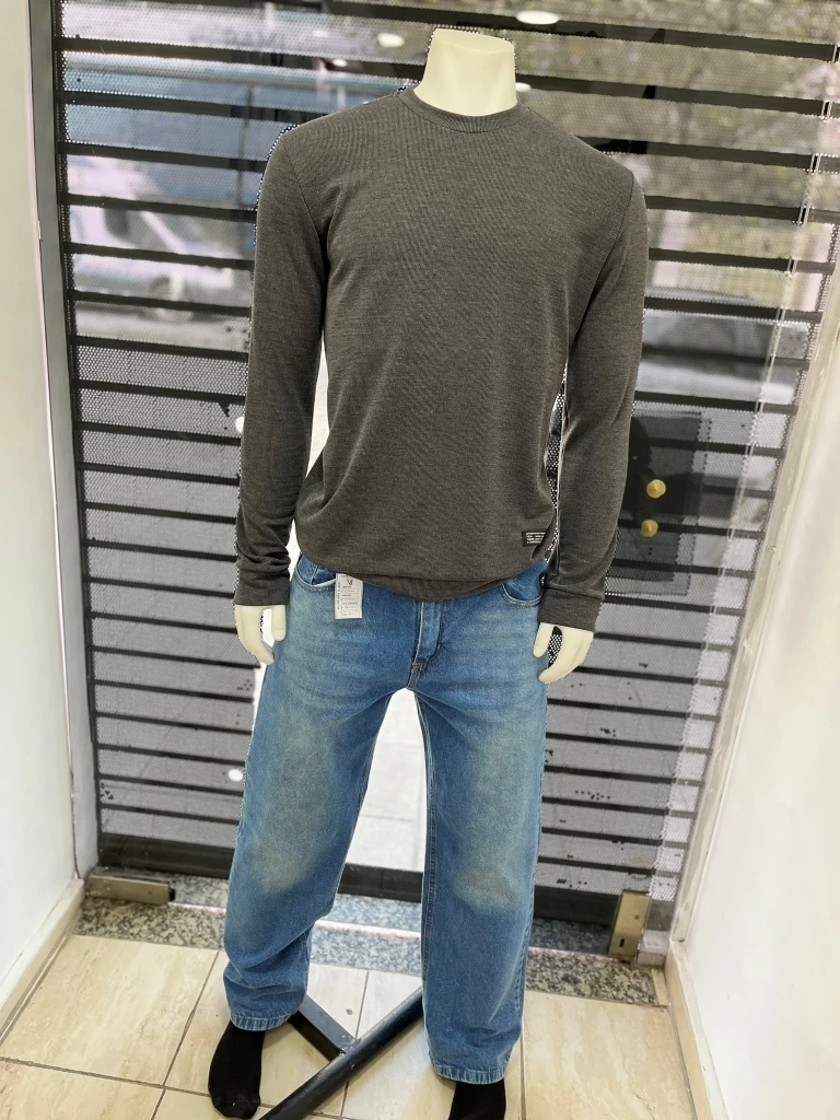 Remera Manga Larga Frisada