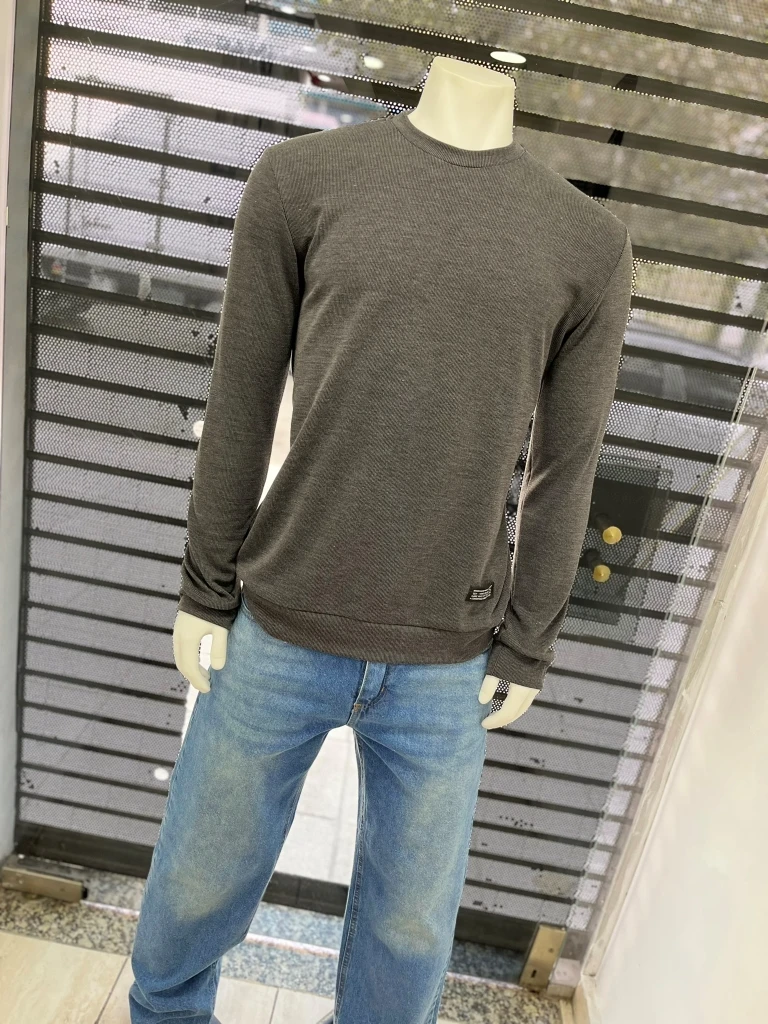 Remera Manga Larga Frisada