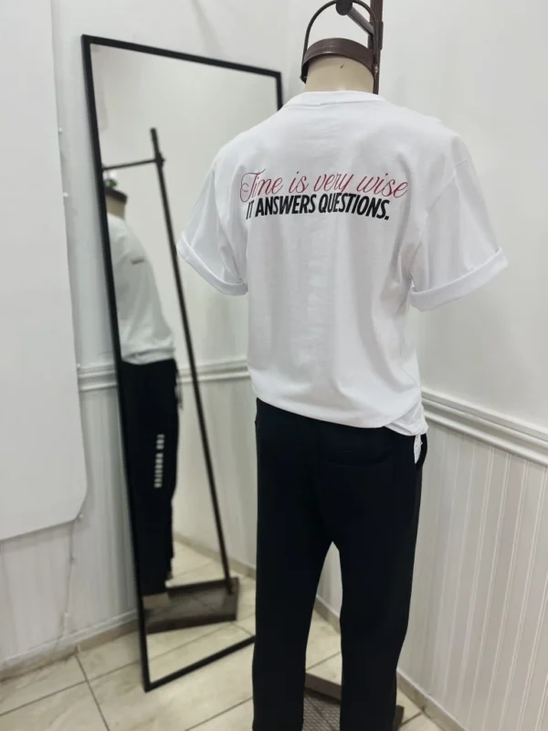 Remeron Oversize Time Is Very Wise (Unisex-ALG)