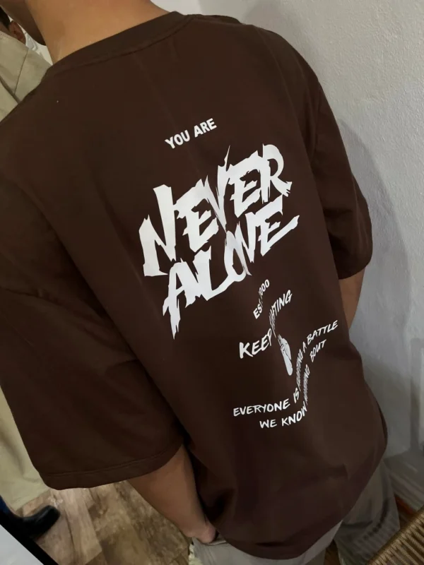 Remeron Oversize Never Alone (Unisex-ALG)